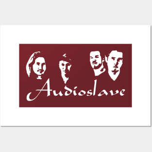 Audioslave White Posters and Art